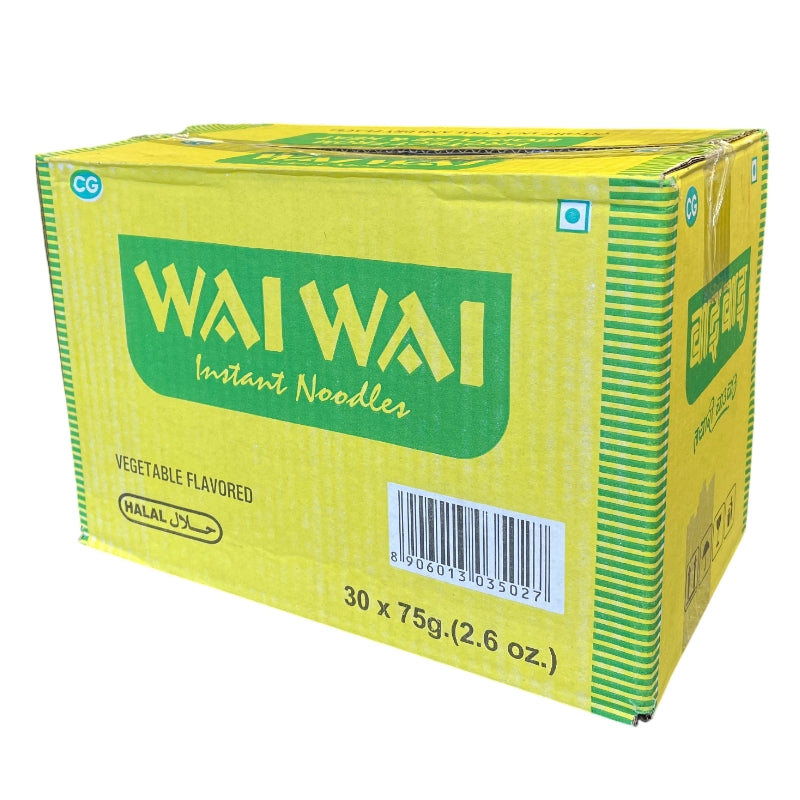 Wai Wai Veg Box 30x75g